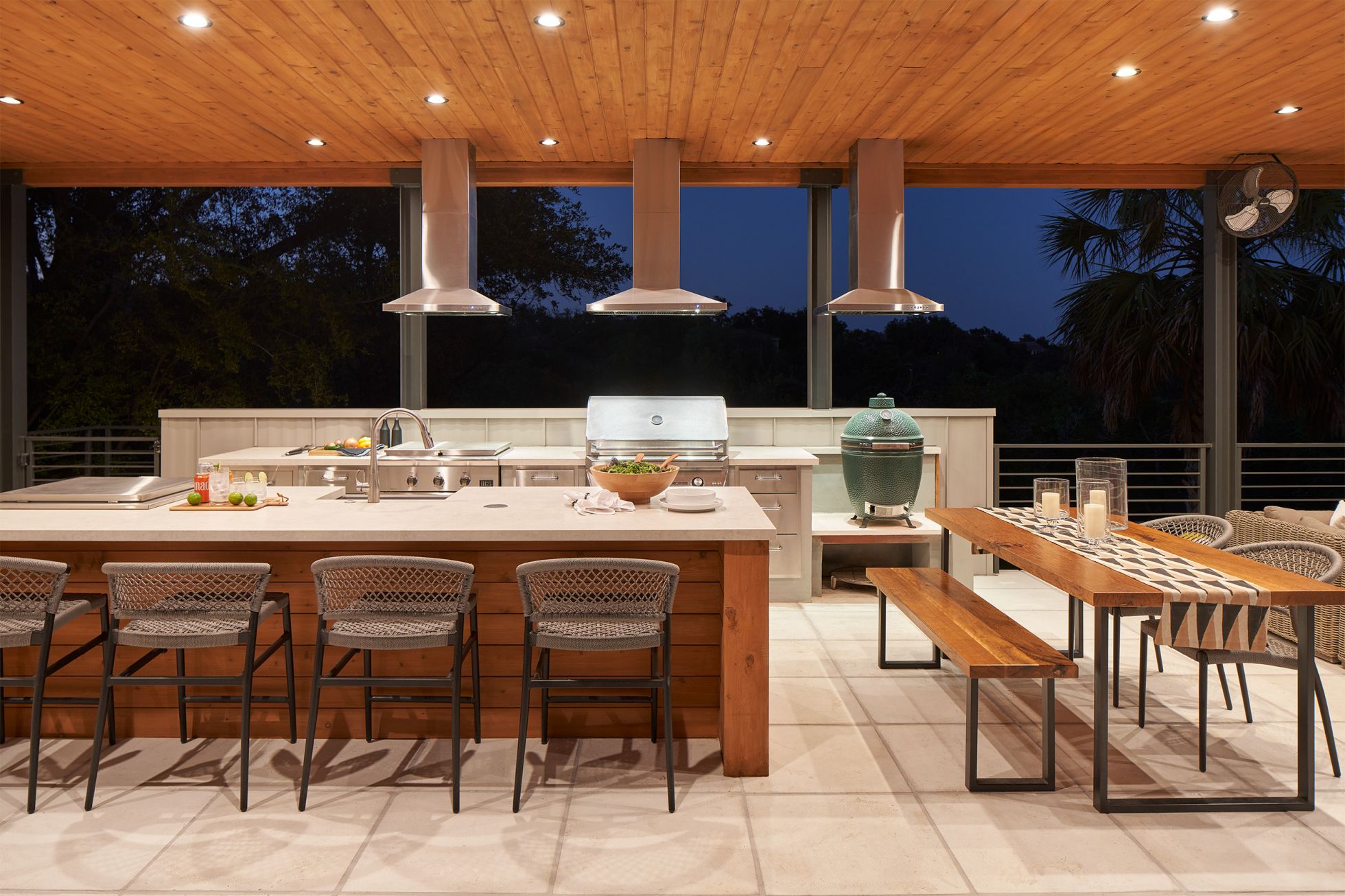 Modern & Contemporary Outdoor Kitchen Remodel by CG&S Design-Build project photo